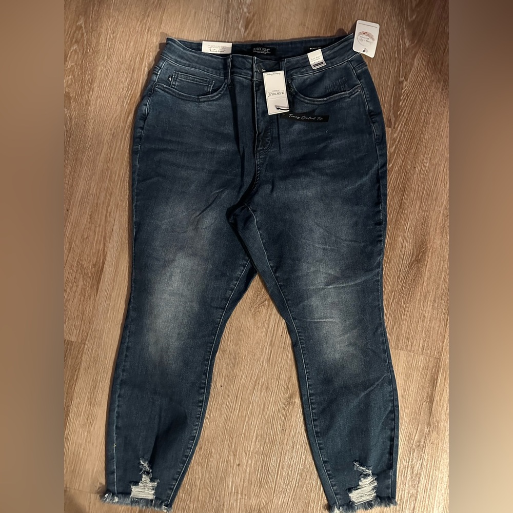 NWT Judy Blue Molly Tummy Control Jeans Size 18W